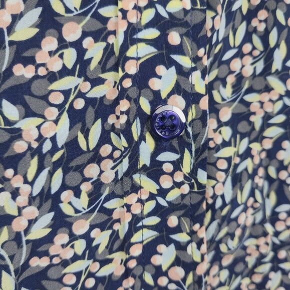 Equipment Femme Floral Silk Sleeveless Slim Signature Shift Shirt Dress | Size M - Picture 8 of 12